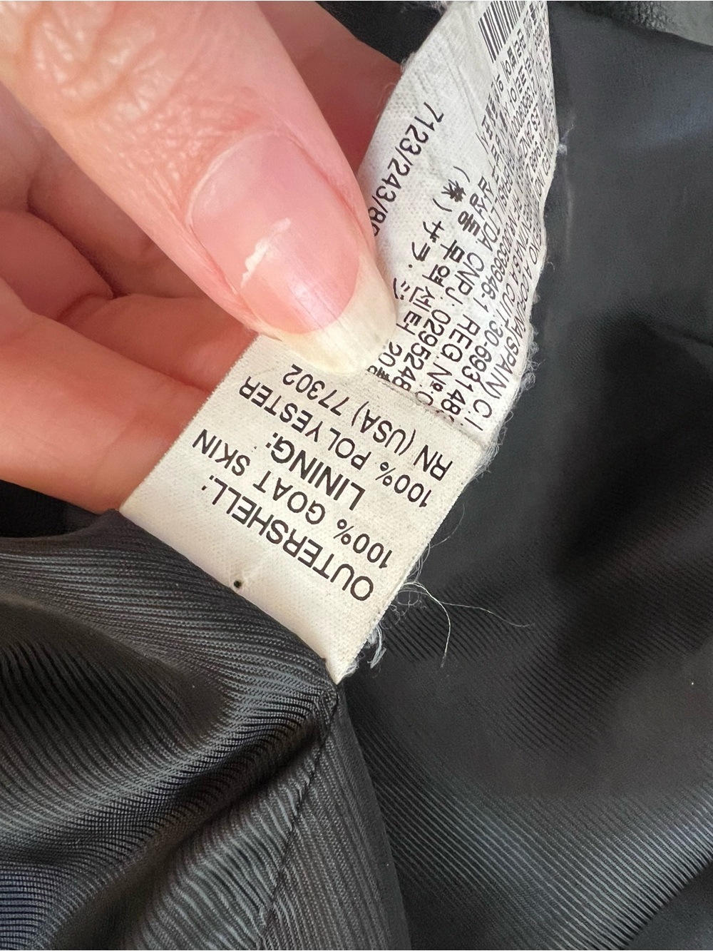 Zara Black Genuine Leather Motorcycle Jacket - Small - Picture 3 of 9